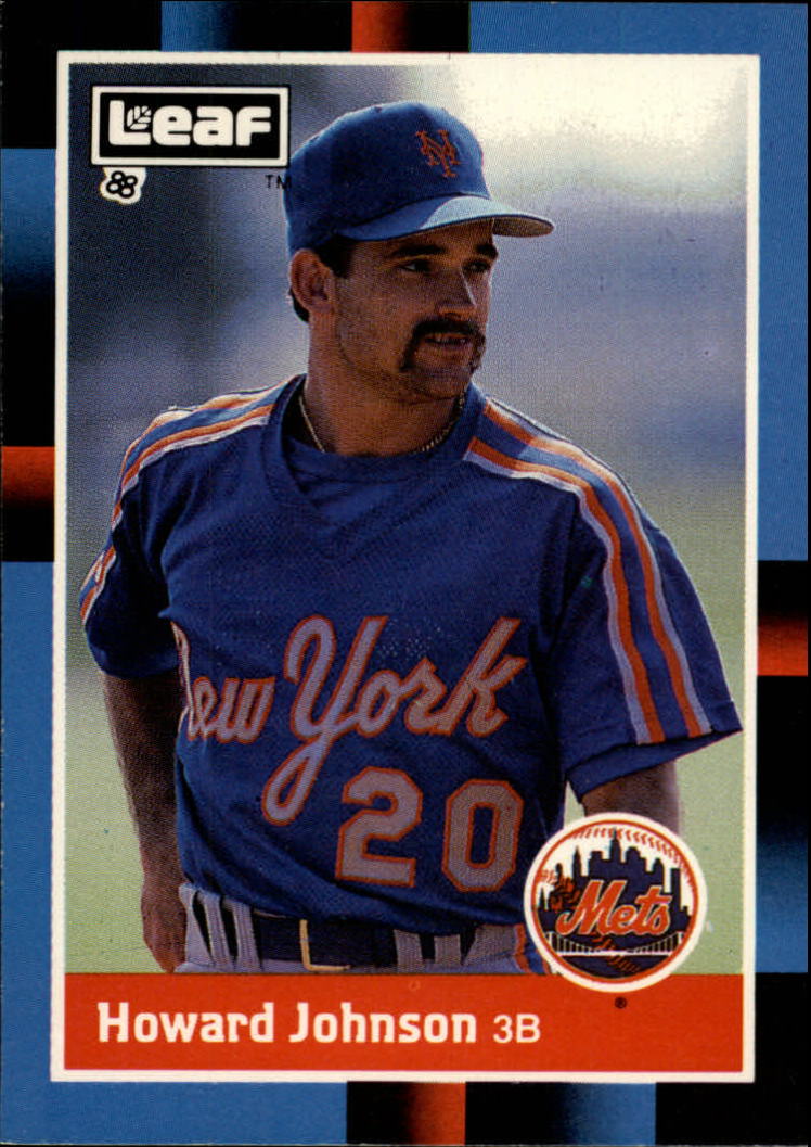 1988 Leaf/Donruss Baseball Cards       238     Howard Johnson